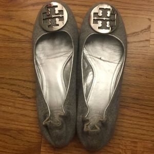 Gray flannel Tory Burch Reva